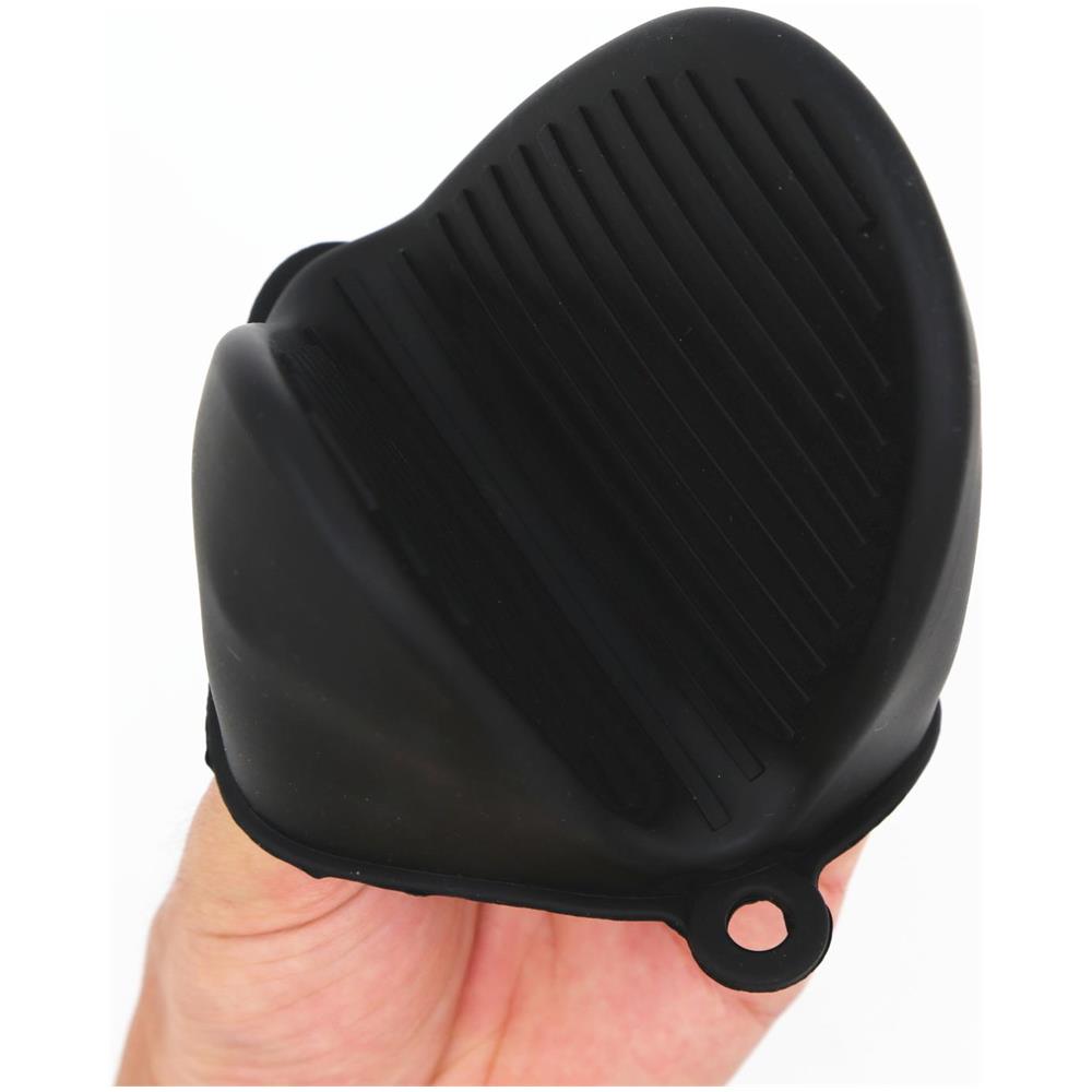 Presina In Silicone Tipo Forno Confezione Da 2 Nero - Foto 2