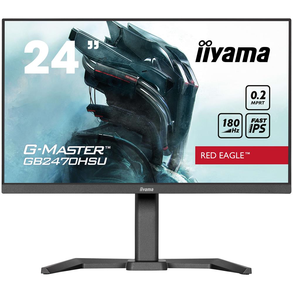 Monitor 24" LCD G-MASTER GB2470HSU-B6 Full HD 1920x1080 Pixel Tempo di Risposta 0.2 ms Frequenza di Aggiornamento 180 (Hz) - Foto 1