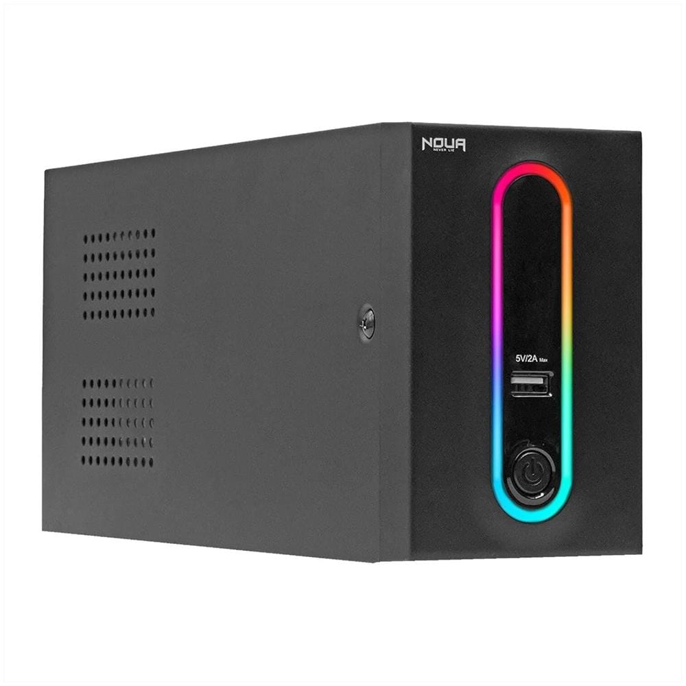 Gruppo di Continuità Zeus RGB ULP1200VA Line-Interactive 1200 VA 720 W 4 Prese Schuko + 1 Porta USB 5V / 2A - Foto 2