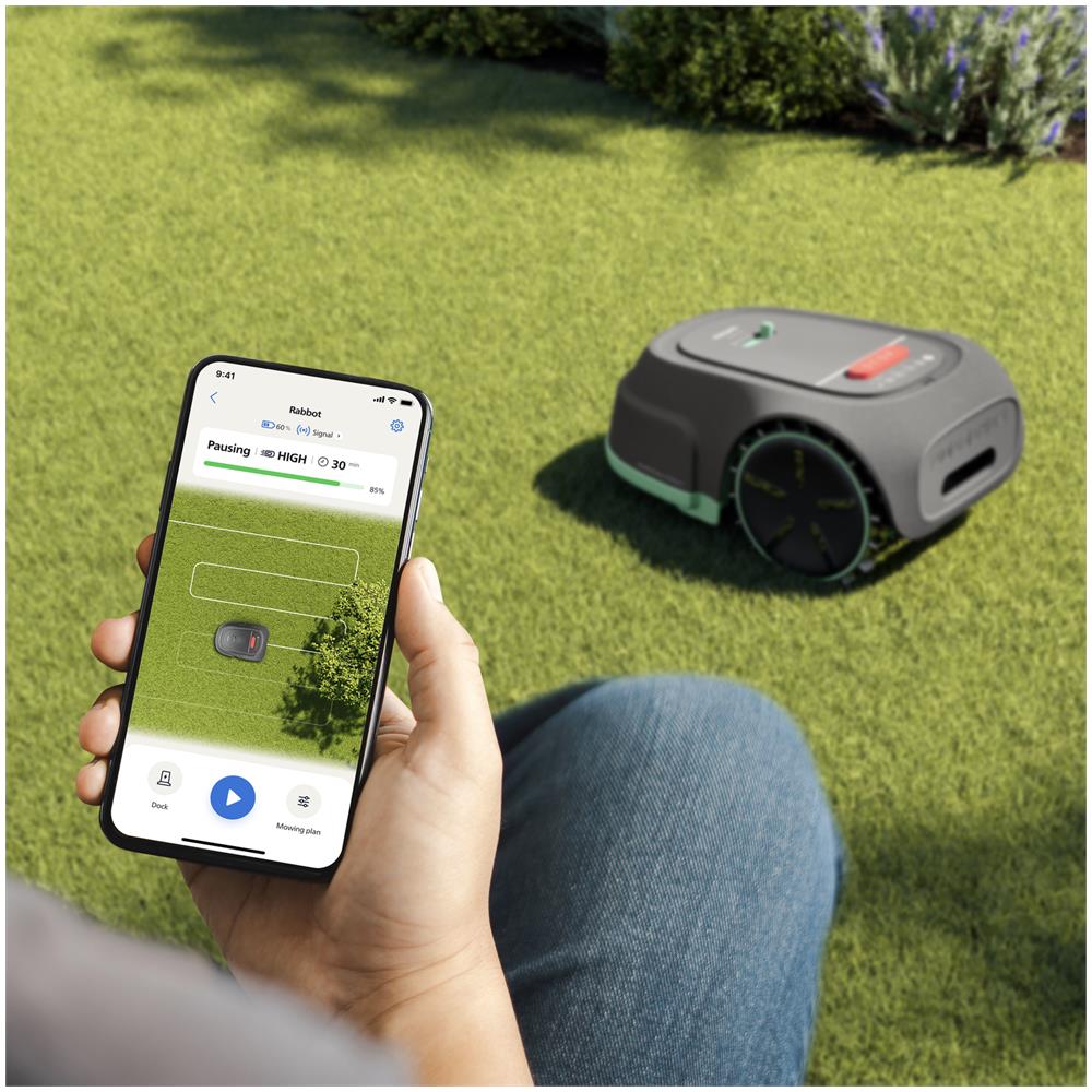 ROBOT TAGLIAERBA AUTOMATICO CON GPS SENSORE PIOGGIA AUTOPORTANTE 30 - Foto 2