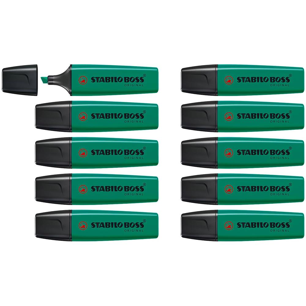 BOSS ORIGINAL - Evidenziatore - Confezione da 10 - Turchese - Foto 1