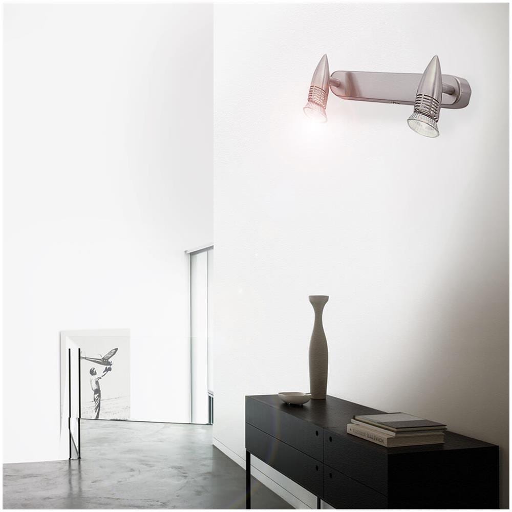 Lampada Da Parete / soffitto 40w G9 Nickel - Foto 2