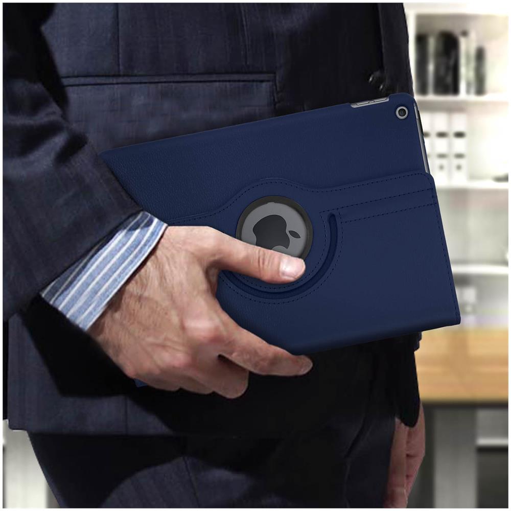 Custodia Ipad 9 2021 Ipad 8 2020 Ipad 7 2019 Supporto Regolabile 360° - Blu - Foto 5