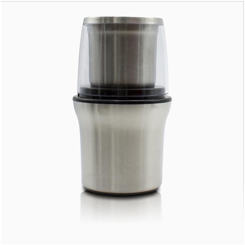 Mmk-06m Macinacaffè Elettrico + Tritatutto Lame In Acciaio Inox Macinatura Caffè Spezie 200w - Foto 1