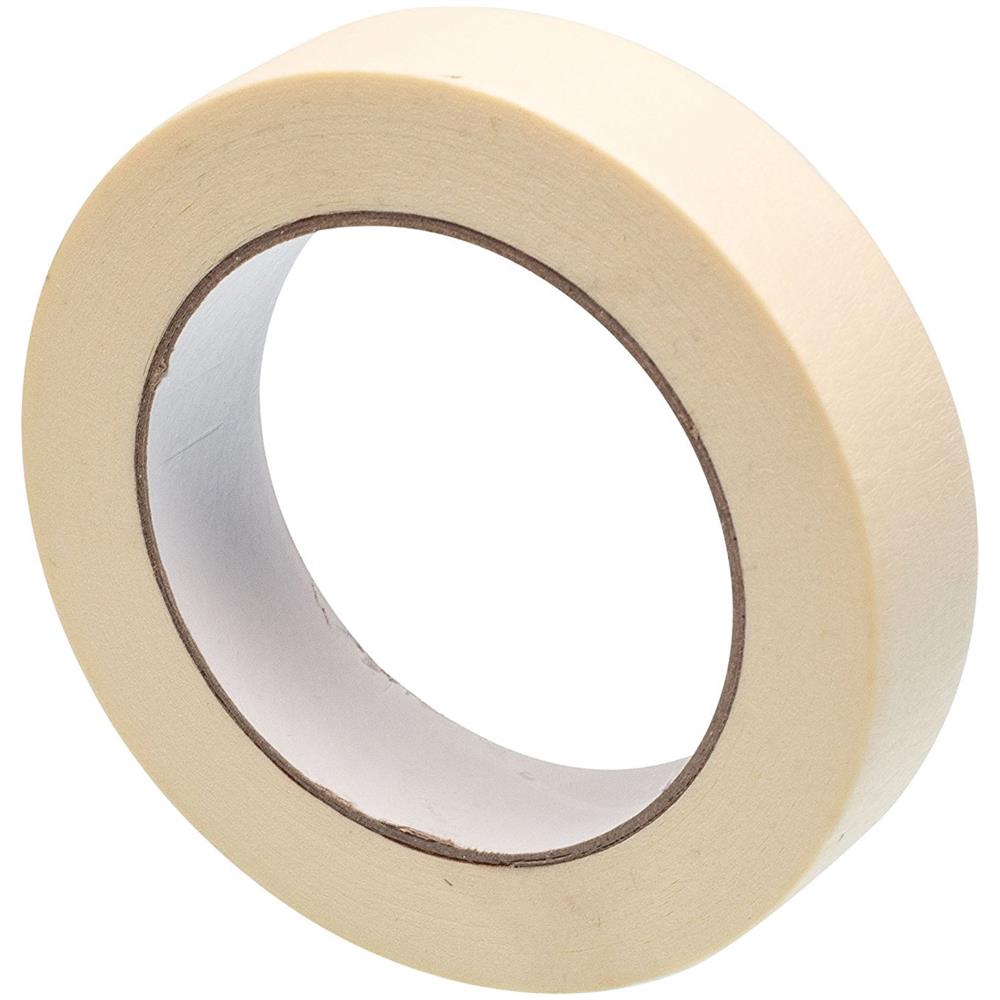 Twin Pack Premium Nastro Adesivo - 50m X 25mm (1) - High Quality Painting Decorating Strong Adhesive - 2 Rotoli Di - Foto 2