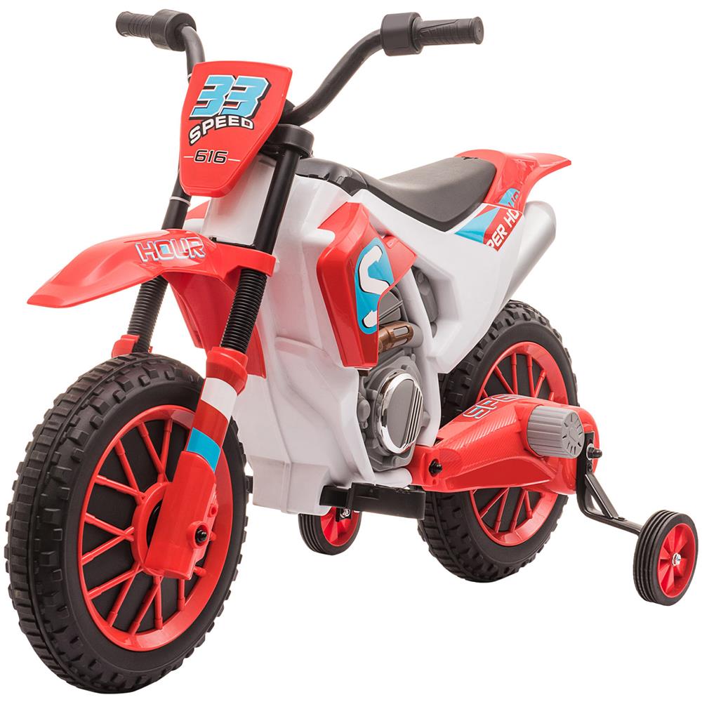 Moto Da Cross Elettrica Per Bambini Da 3-5 Anni - Rosso - Foto 1