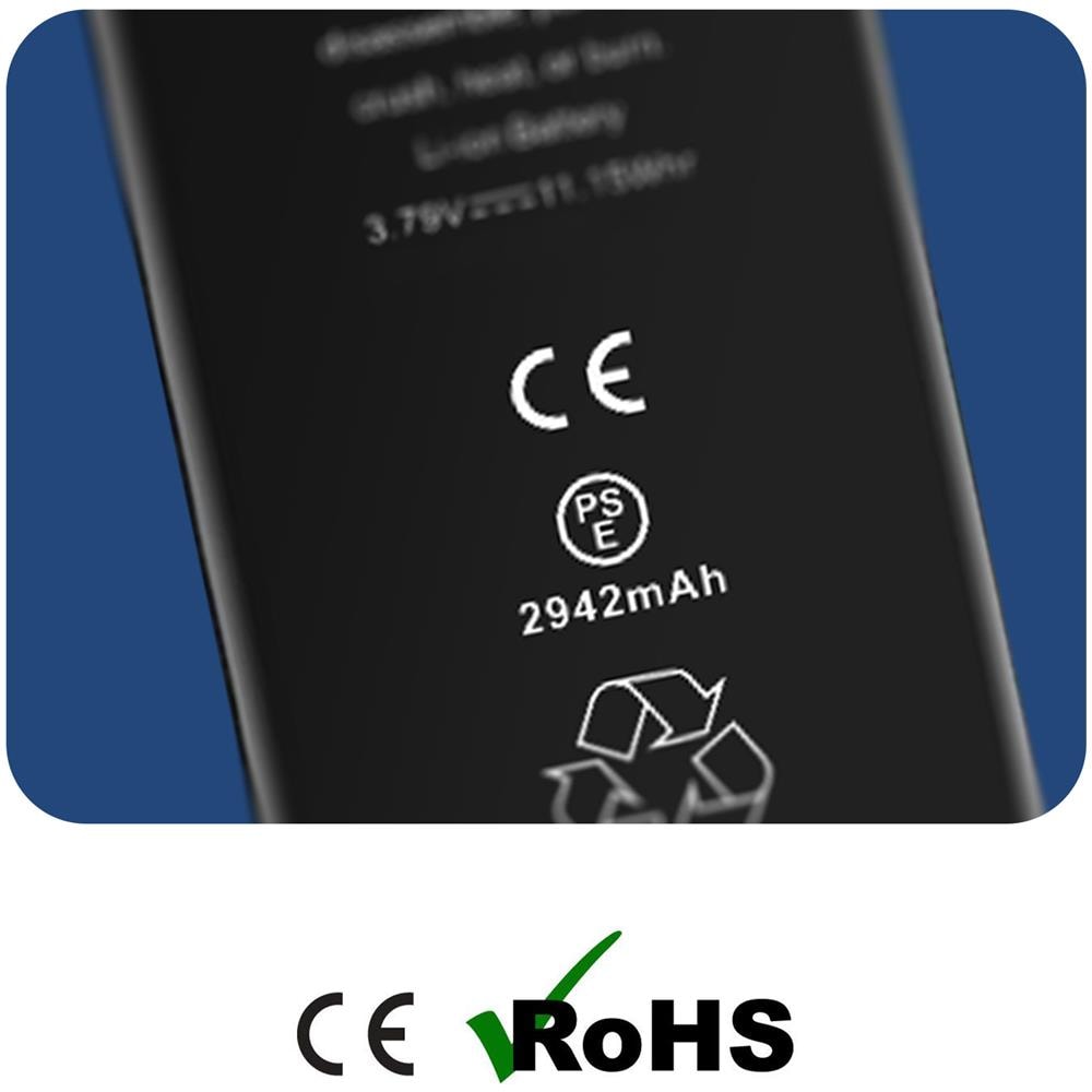 Batteria Senza Bms Compatibile Per Iphone Xr Capacità 2942mah - Foto 2