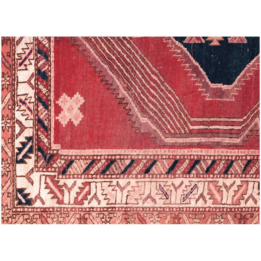 Tappeto Antiscivolo Stampa Digitale Linea Emozioni D''oriente Bakhtiari Salmone 74x174 Salmone - Foto 2