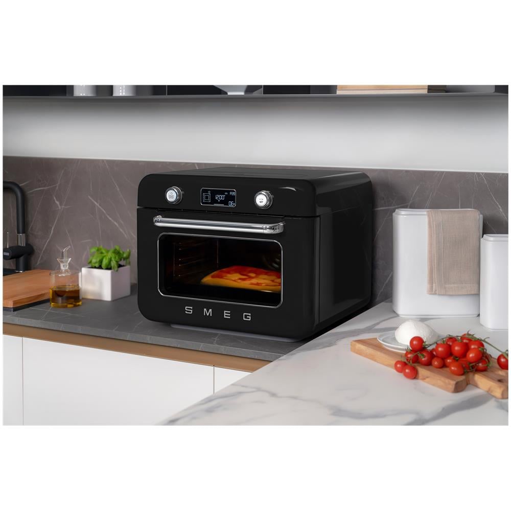 Forno Elettrico COF01BLEU Capacità 30 L Forno Combinato a Vapore Ventilato Colore Nero Lucido - Foto 10
