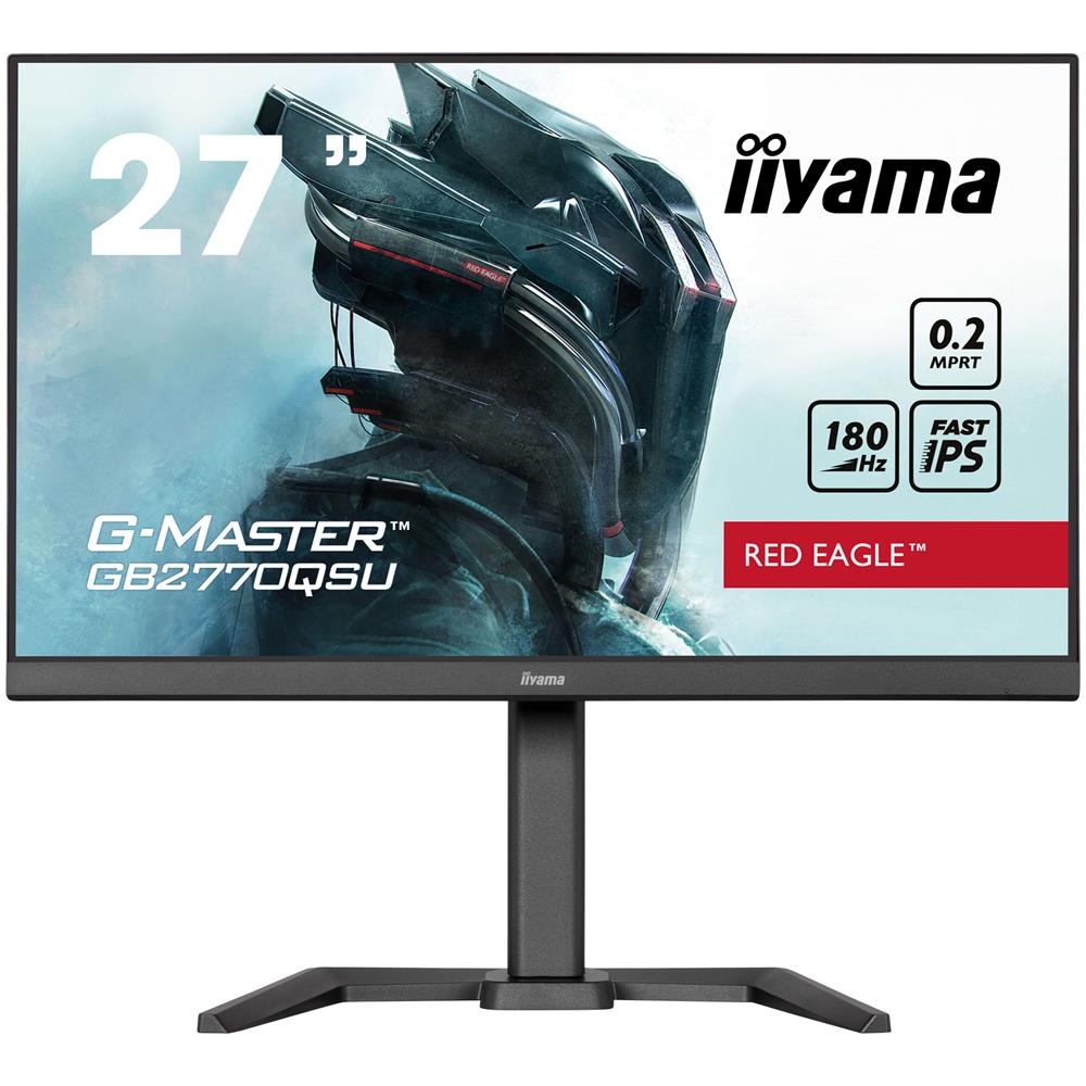 Monitor 27" LCD IPS Gaming G-MASTER GB2770QSU-B6 2K Ultra HD 2560 x 1440 Pixels Tempo di Risposta 0.2 ms Frequenza di Aggiornamento 180 (Hz) - Foto 1