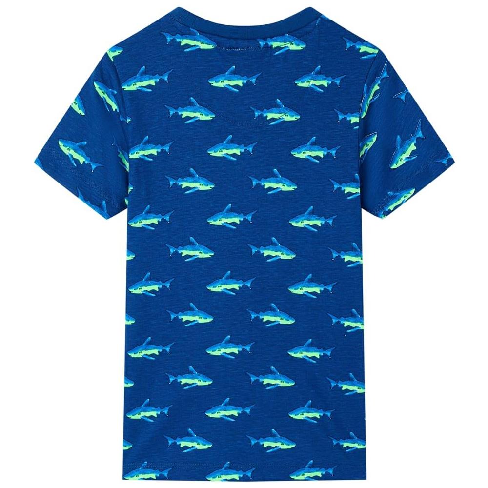 Maglietta da Bambino Blu Scuro 140 - Foto 2