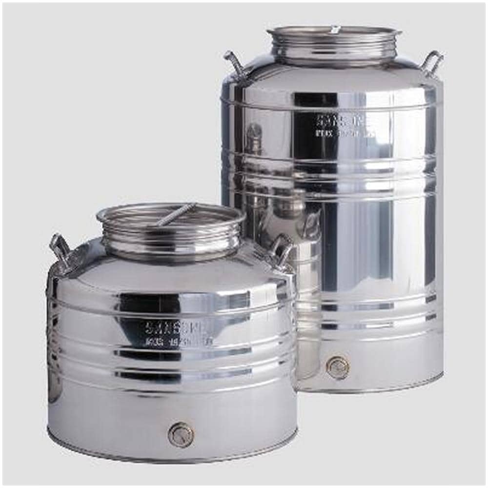 Bidone Inox Per Olio 50 Lt - Foto 2