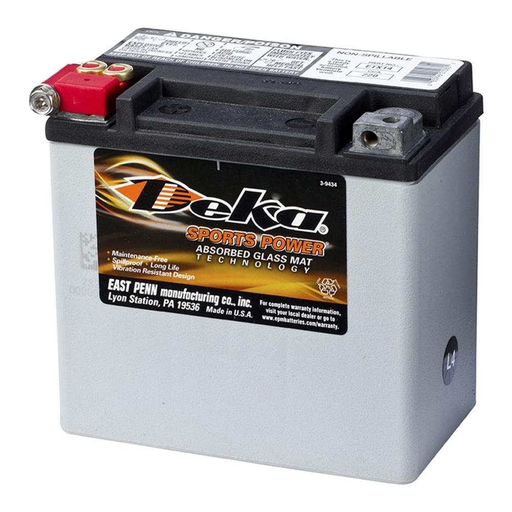 Batteria Sports Power Agm 12 V 12 Ah Etx14 - Foto 1