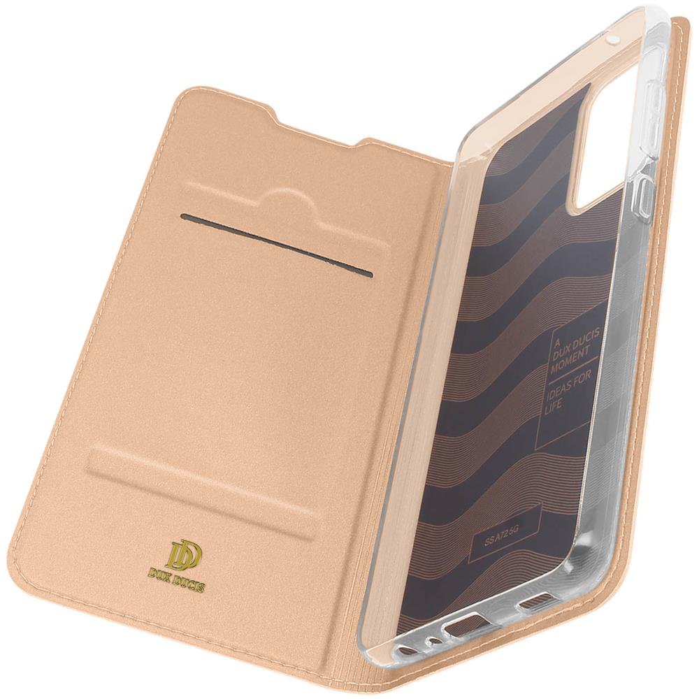 Custodia Samsung Galaxy A72 Portafoglio Flip Funzione Supporto - Rosa Gold - Foto 1