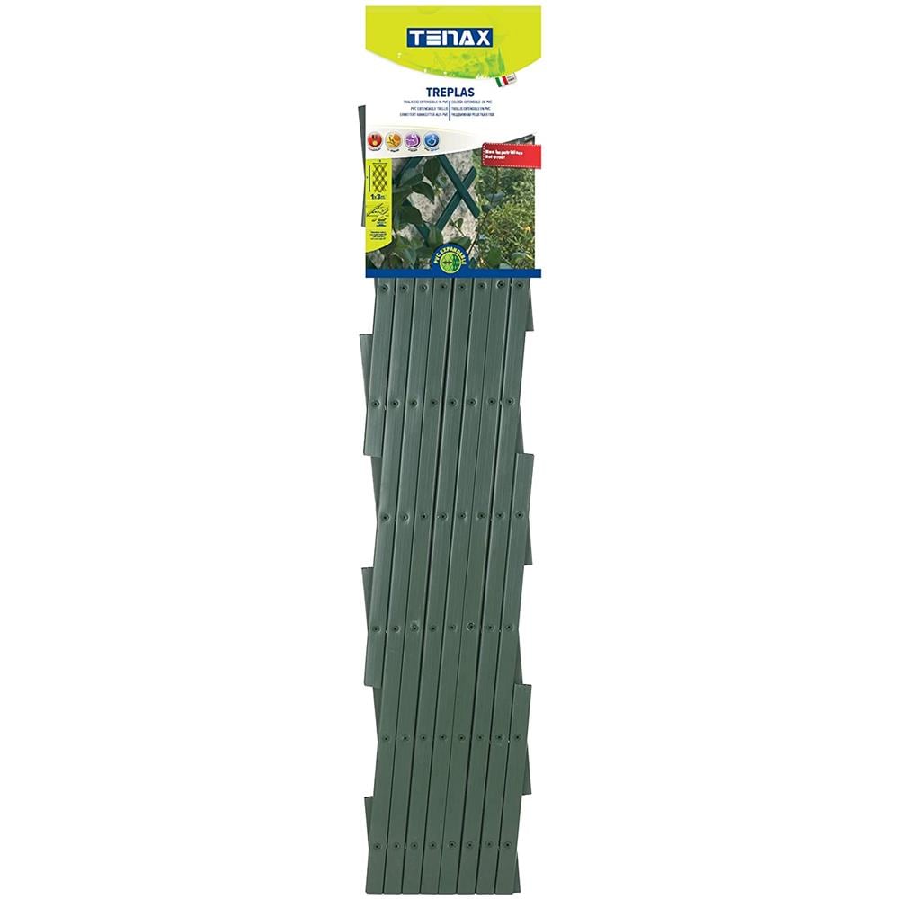 Treplas Traliccio Estensibile Decorativo - Verde - 1x3 M - Foto 2