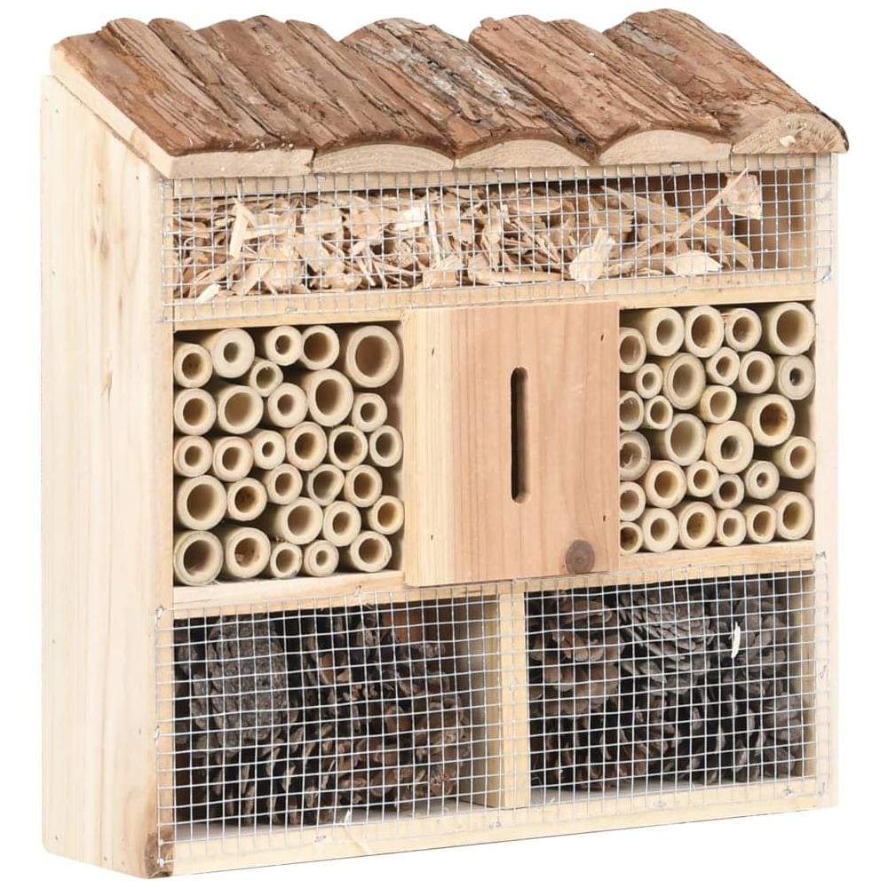 Casetta per Insetti 30x10x30 cm in Legno di Abete - Foto 1