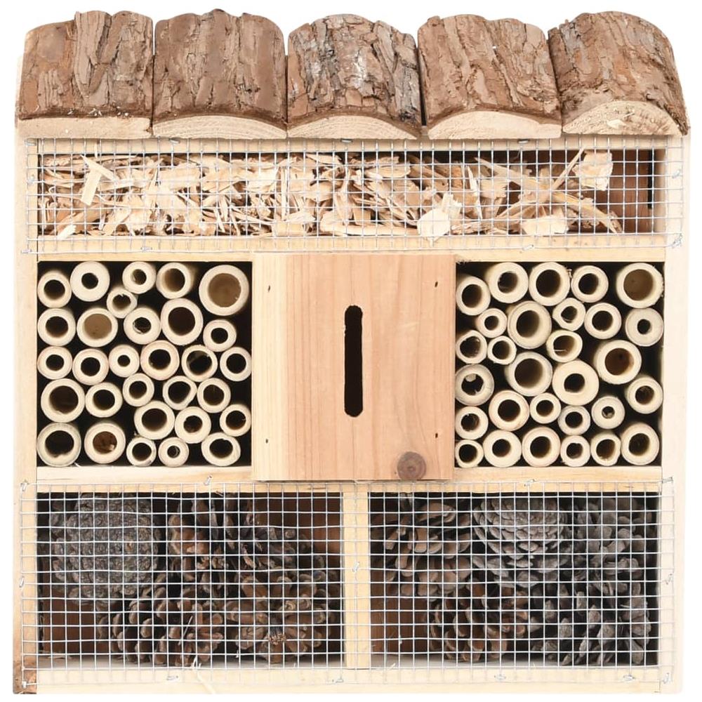 Casetta per Insetti 30x10x30 cm in Legno di Abete - Foto 2