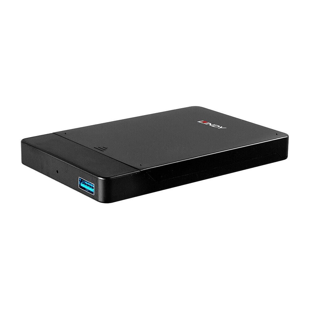 BOX ESTERNO LINDY USB 3.0 PER HDD / SSD SATA da 2,5'' - Foto 1