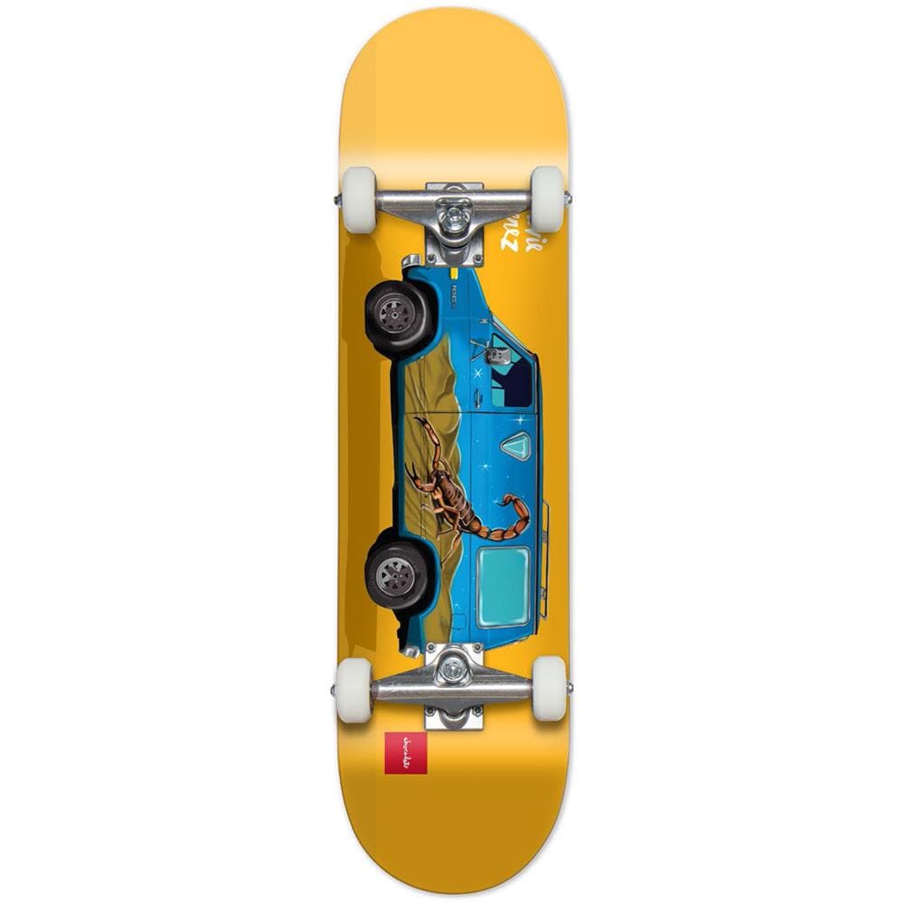 Ponte Skateboard Pre-assemblato Ponte Skateboard Moose 8 Pollici - Colore Verde Macchia Con Grip Jessup, Completo E Pronto Skateboard Cruiser - Foto 3