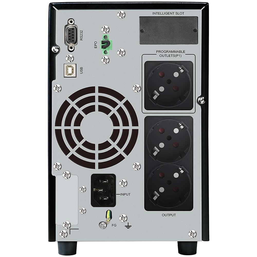 Gruppo di Continuità (UPS) a Linea Interattiva 1500VA / 1050W 1500 CW 3 Prese Schuko / USB / RS-232 - Foto 5