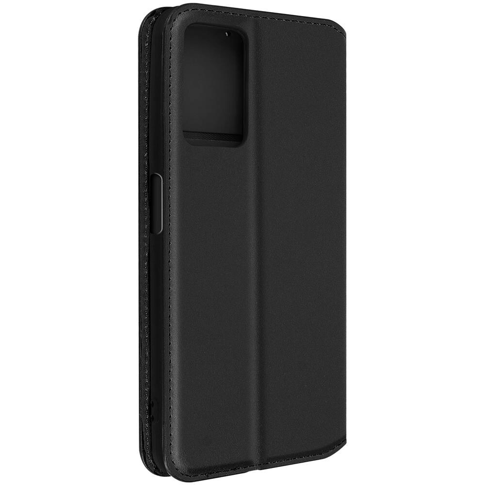 Custodia Realme 9i / Oppo A76 - A96 Portafoglio Funzione Supporto Video Nera - Foto 5
