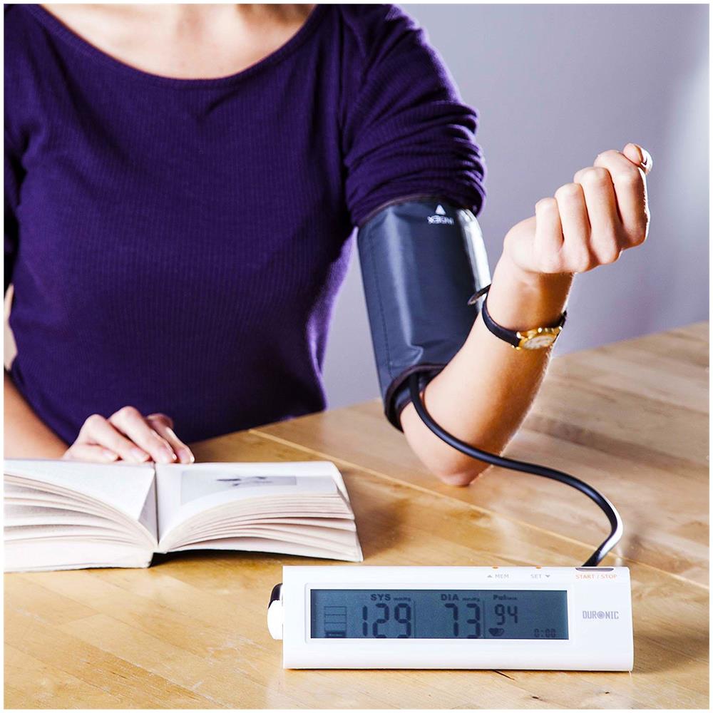 Bpm450 Misuratore Di Pressione Sanguigna Da Braccio Automatico Manicotto 22-42 Cm - Certificato Medicalmente - Rilevatore Digitale Di Pressione Arteriosa Aritmia E Battito Cardiaco - Ampio Display Lcd - Foto 6