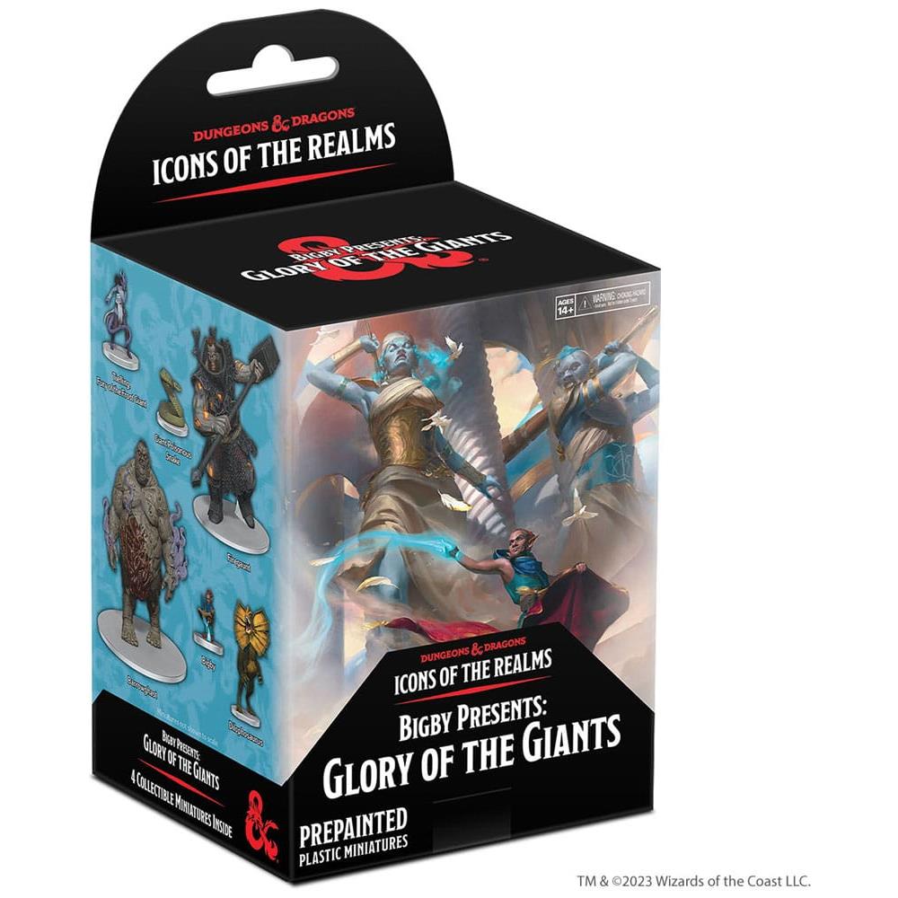 D&d Icons Of The Realms: Bigby Presents Glory Of The Giants (set 27) Booster Brick - Foto 1