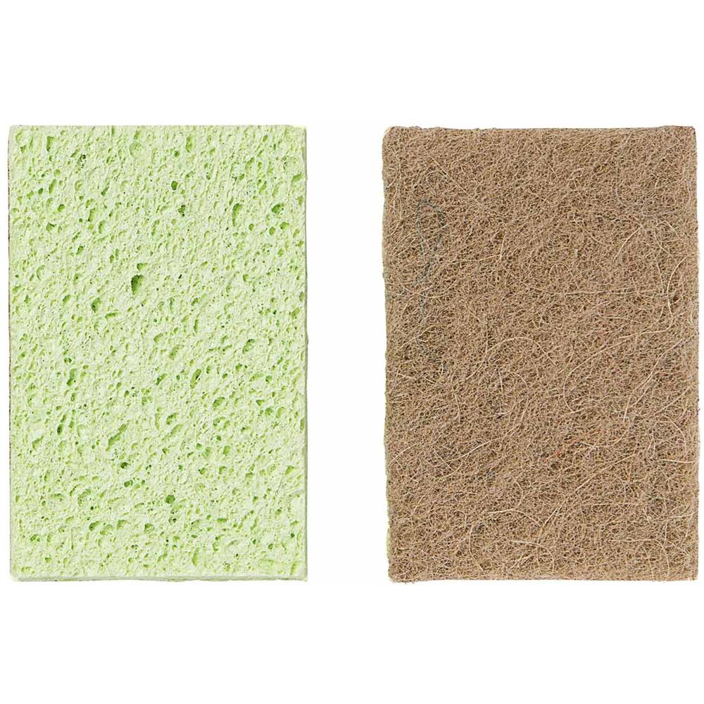 2 Spugne Abrasive Ecologiche Non Graffianti - Foto 1