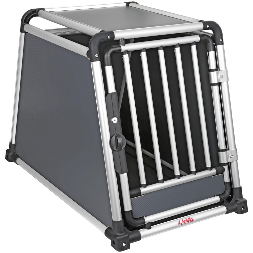 Premium, Trasportino In Lega Di Alluminio, Specifico Per Il Trasporto Di Animali In Auto - Type 8 - 55 X 90 X H 66 Cm - Foto 1