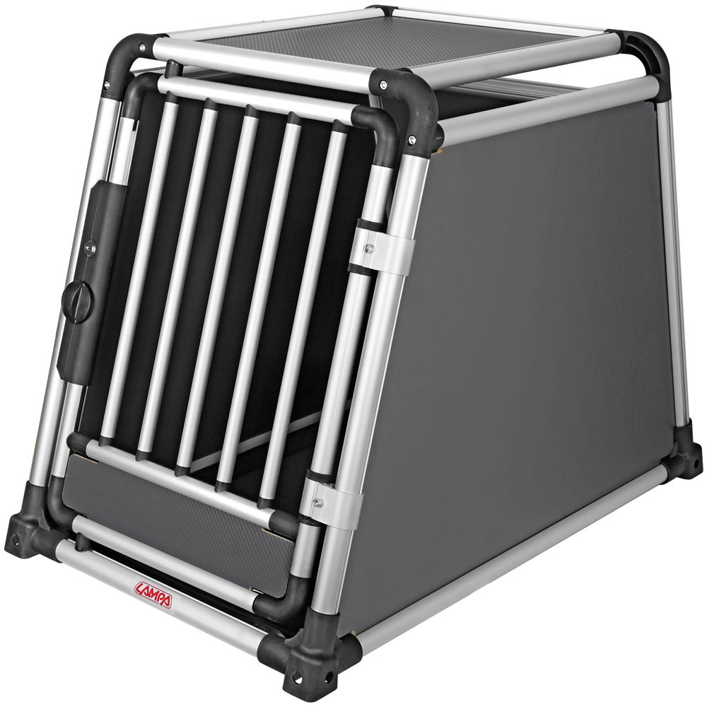 Premium, Trasportino In Lega Di Alluminio, Specifico Per Il Trasporto Di Animali In Auto - Type 8 - 55 X 90 X H 66 Cm - Foto 2