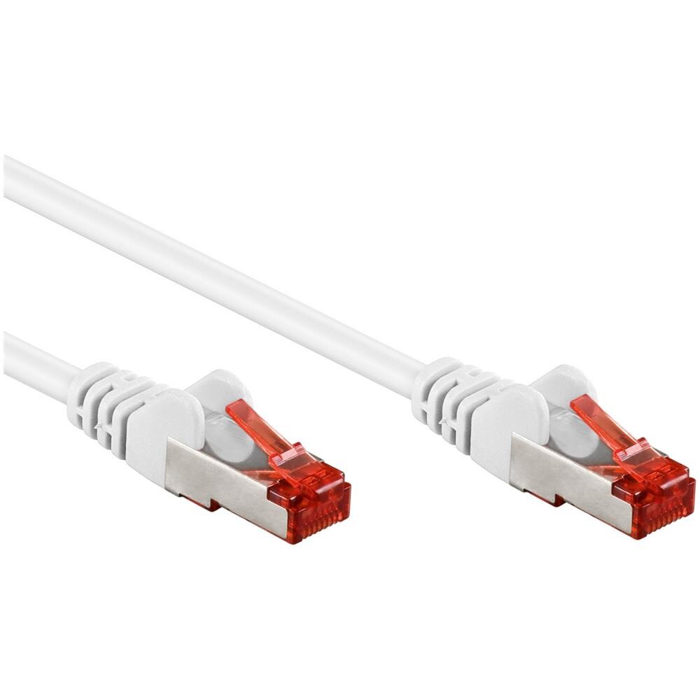 ICOC LS6-200WH - Cavo di rete Patch in rame Cat. 6 Bianco SFTP LSZH 20m - Foto 2