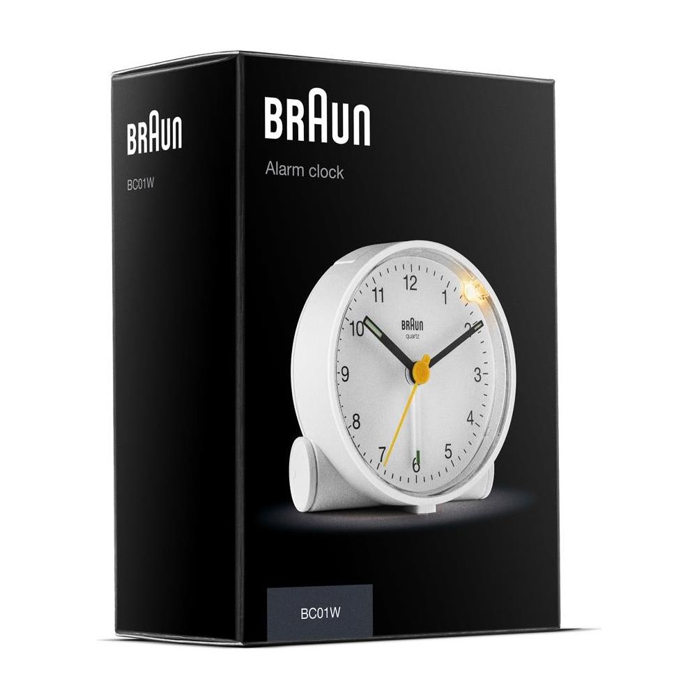 BC 01 W Sveglia al quarzo bianco - Foto 6
