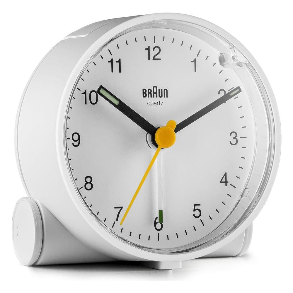 BC 01 W Sveglia al quarzo bianco - Foto 1