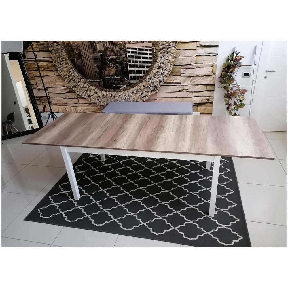 Bentley - Tavolo Da Pranzo Moderno Allungabile In Legno - Foto 2