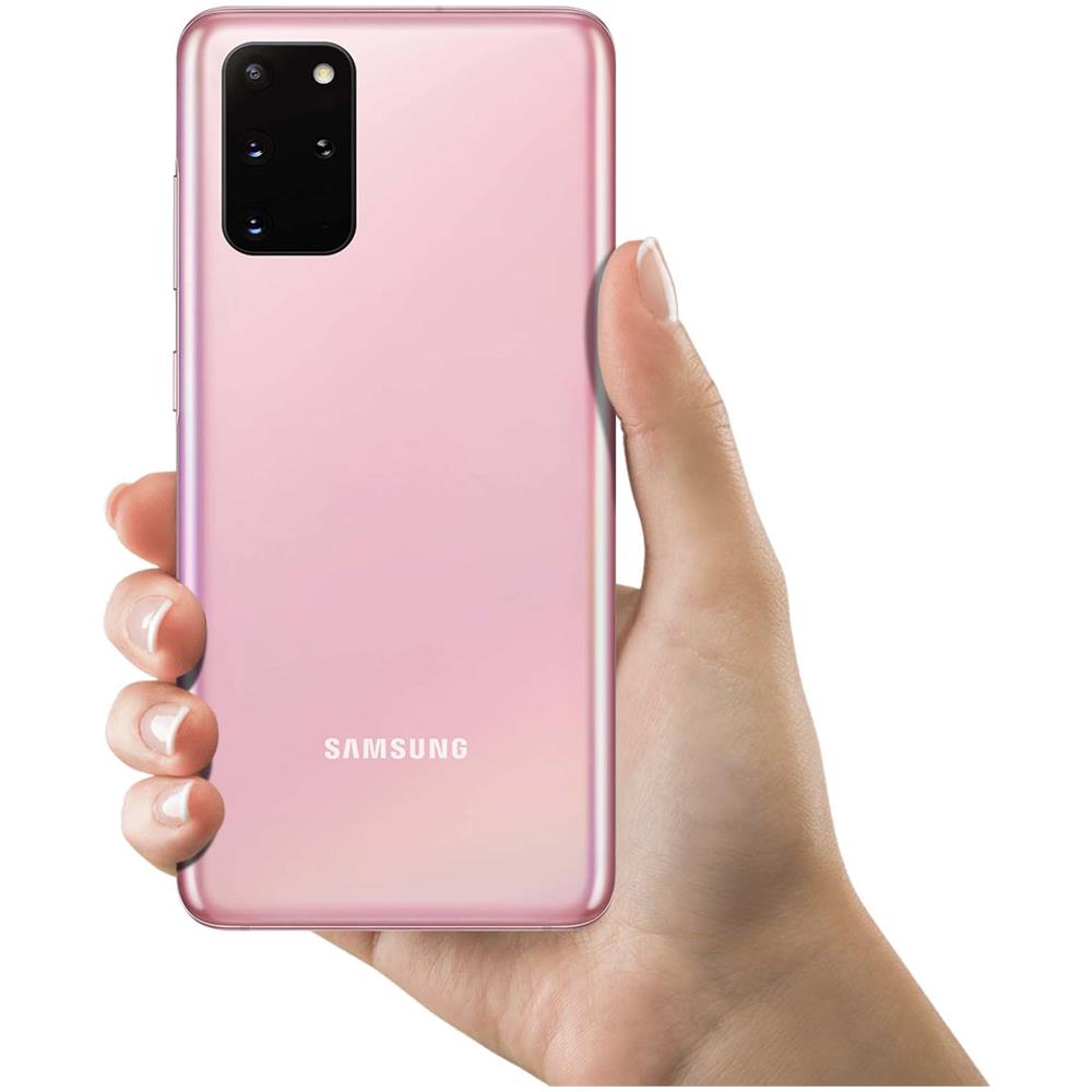 Copribatteria / Facciata Posteriore Rosa Samsung Galaxy S20 Plus Compatibile - Foto 2