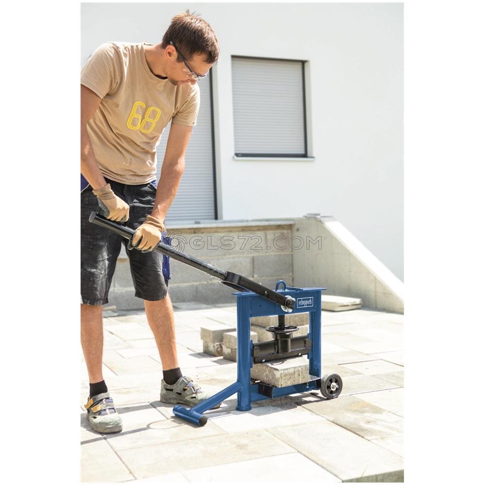 Trancia Taglia Blocchi Pietra Manuale 33 Cm Spessore 14 Cm Hsc130 - Foto 8