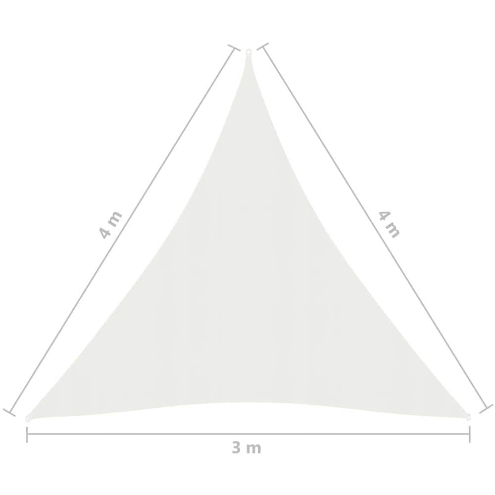 Vela Parasole 160 G / m Bianca 3x4x4 M In Hdpe - Foto 6