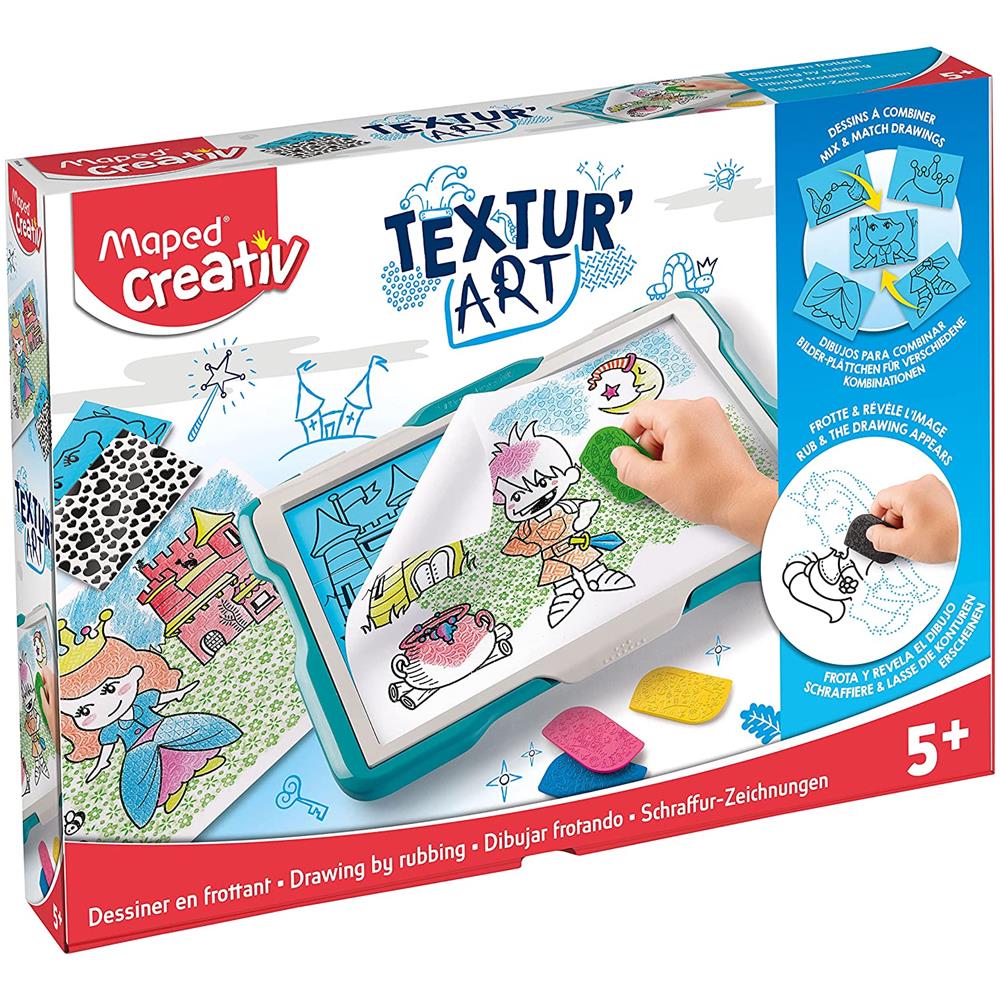 Maped Creativ Texture Art Kit Con Tavolo Da Disegno - Foto 1