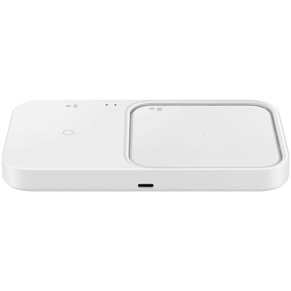 15w Qi 2 Zone Caricabatterie Senza Fili Per Smartphone/g Watch Carica Rapida, Bianco - Foto 1