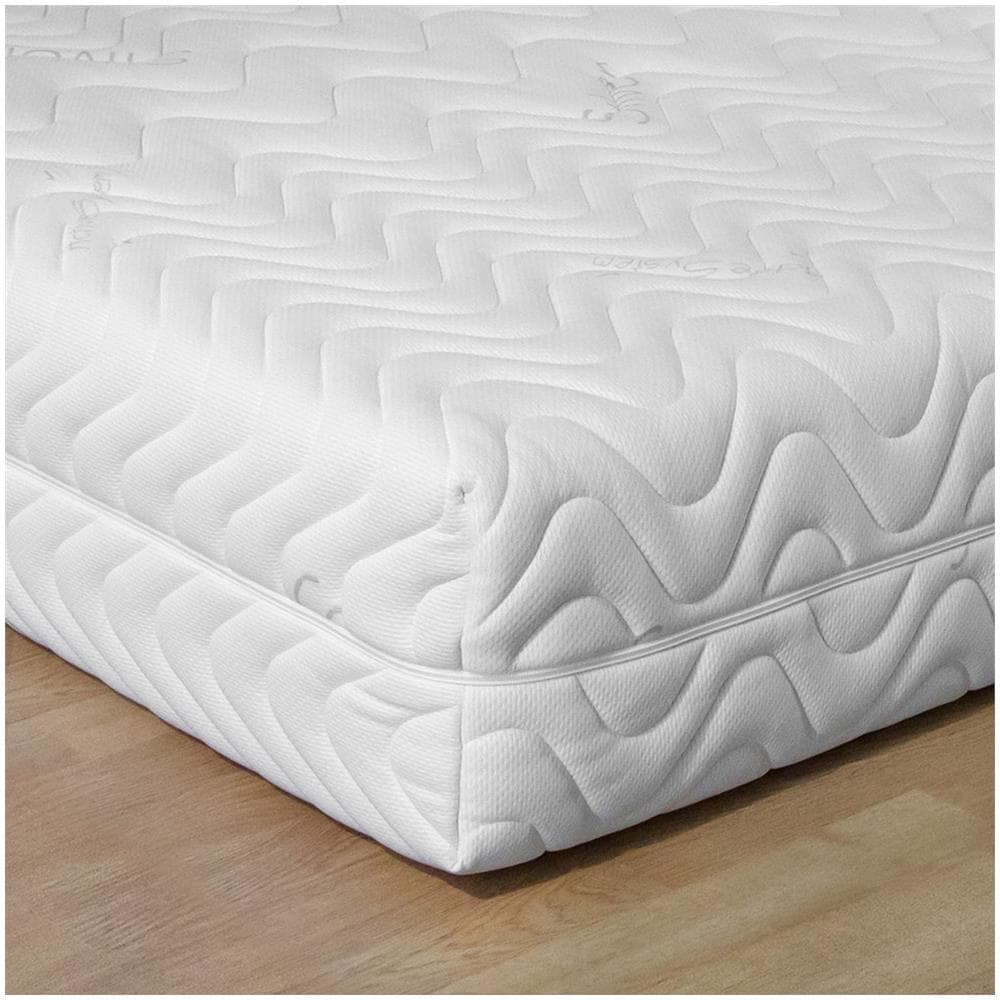 Materasso In Memory Foam Alto 24 Cm Portogallo, Singolo 80x190 Cm Per Letto Una Piazza, Con Fodera In Fibra D'argento, Sfoderabile E Lato Estate / Inverno - Foto 2