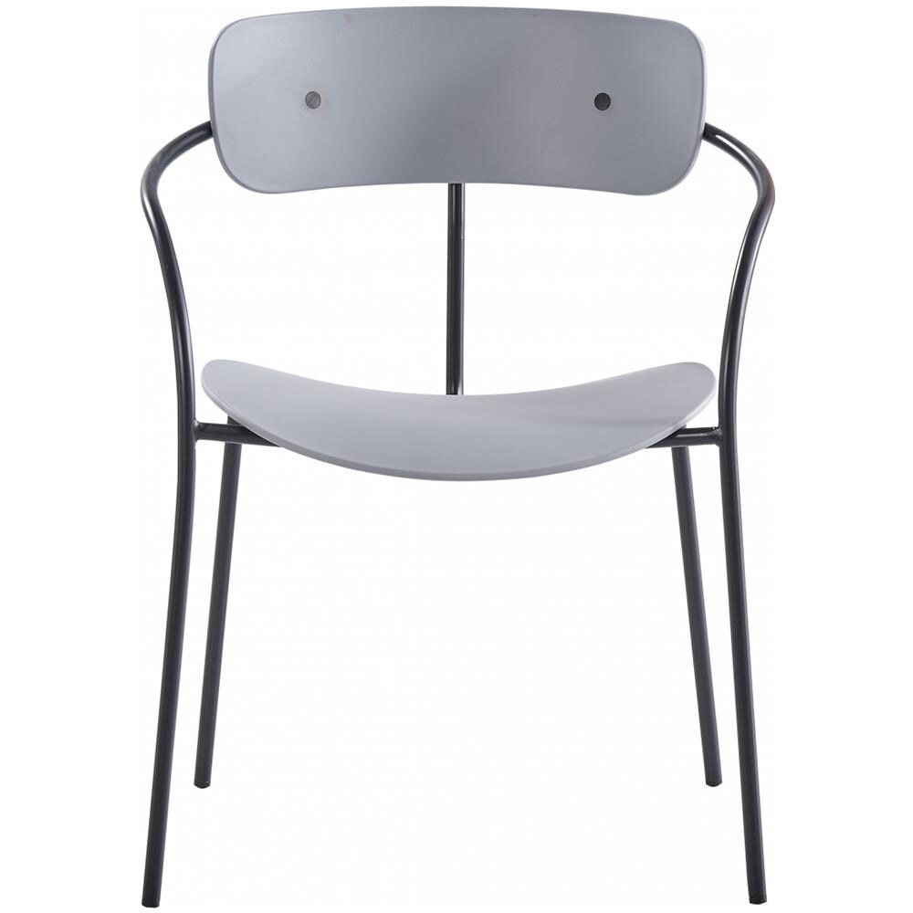 Set Di 2 Sedie Con Braccioli Grigio Chiaro Alexia - Foto 3