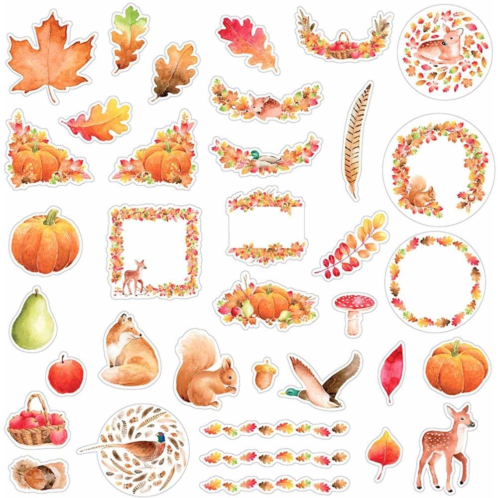 Moduli Di Carta Da Lucido - Disegni D'autunno - Foto 1