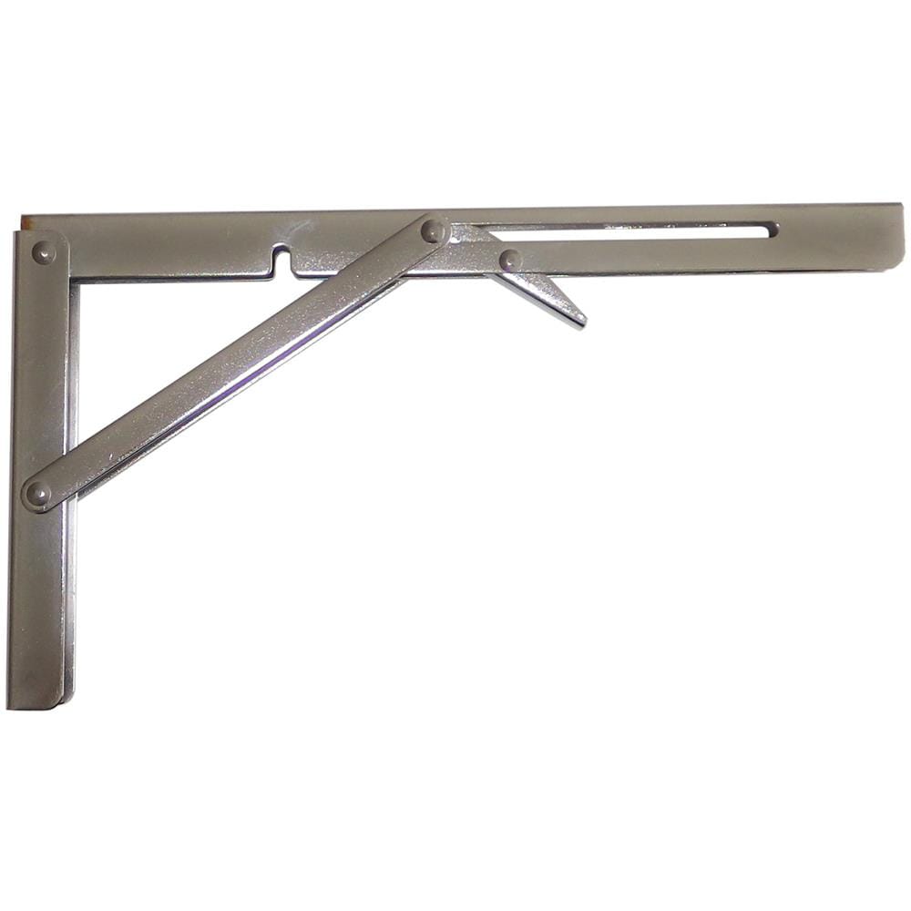 Supporto Pieghevole In Acciaio Inox Che Permette Di Abbattere Il Tavolo. Carico Massimo Kg 250. Dim. Mm 300x165x25. - Foto 1