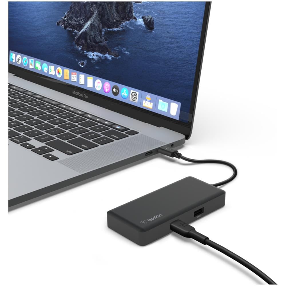 Dock da viaggio USB C 5in1 Type-c 5000 Mbit /s Nero - Foto 8