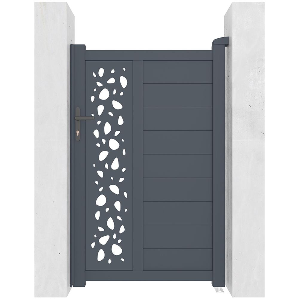 Sunny Grigio 4m Pacchetto Cancello Scorrevole H. 160 + Cancello - Foto 2