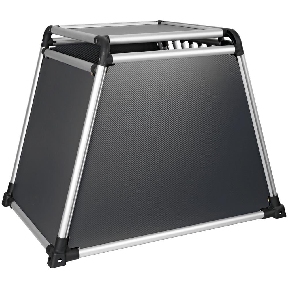 Premium, Trasportino In Lega Di Alluminio, Specifico Per Il Trasporto Di Animali In Auto - Type 9 - 65 X 92 X H 70 Cm - Foto 3