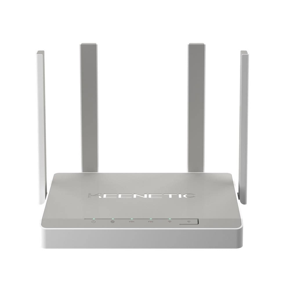 KN-1011 router wireless Gigabit Ethernet Dual-band (2.4 GHz / 5 GHz) Grigio, Bianco - Foto 2