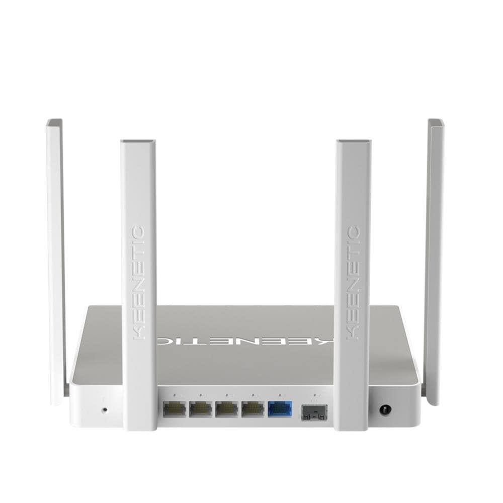 KN-1011 router wireless Gigabit Ethernet Dual-band (2.4 GHz / 5 GHz) Grigio, Bianco - Foto 5
