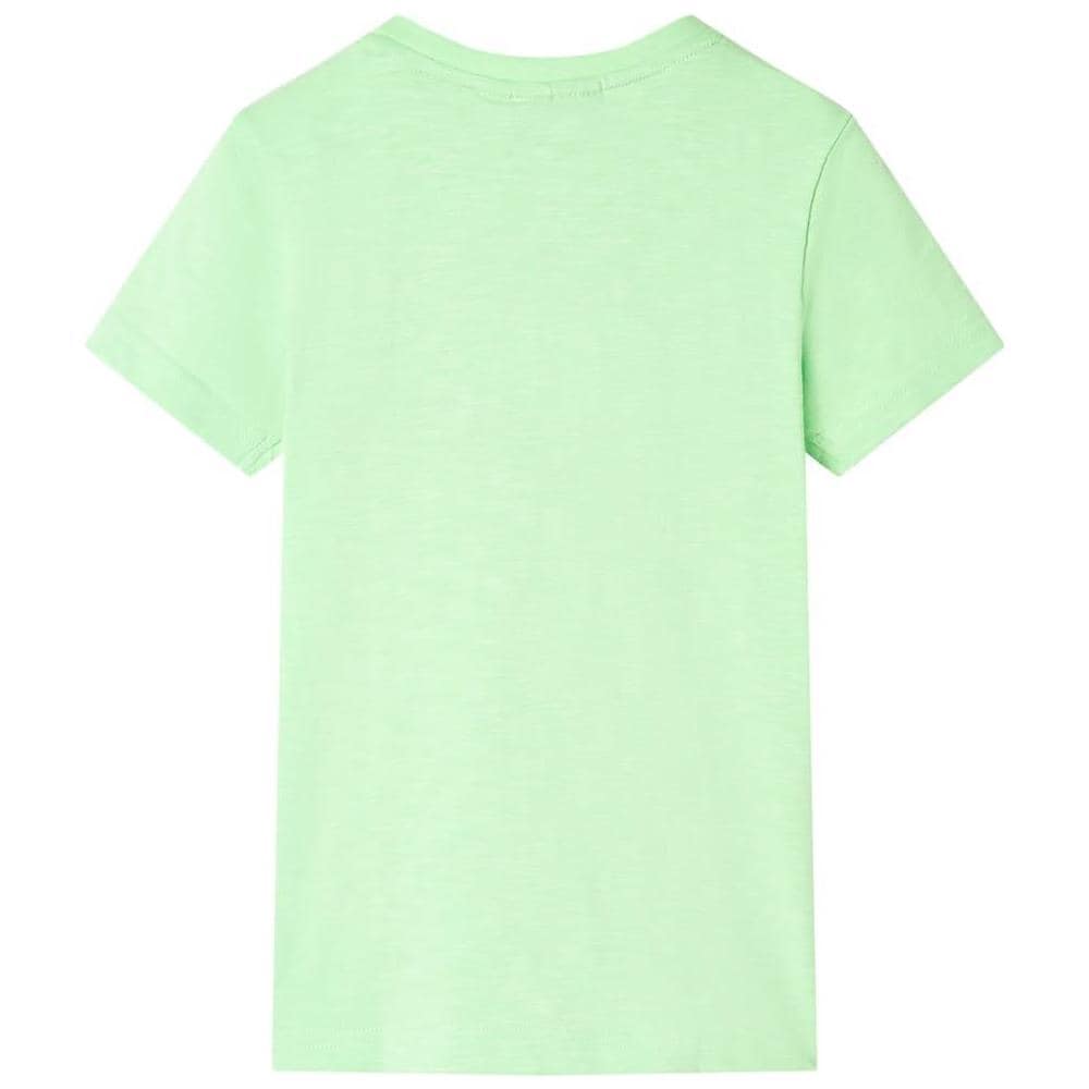 Maglietta per Bambini Verde Neon 140 - Foto 2