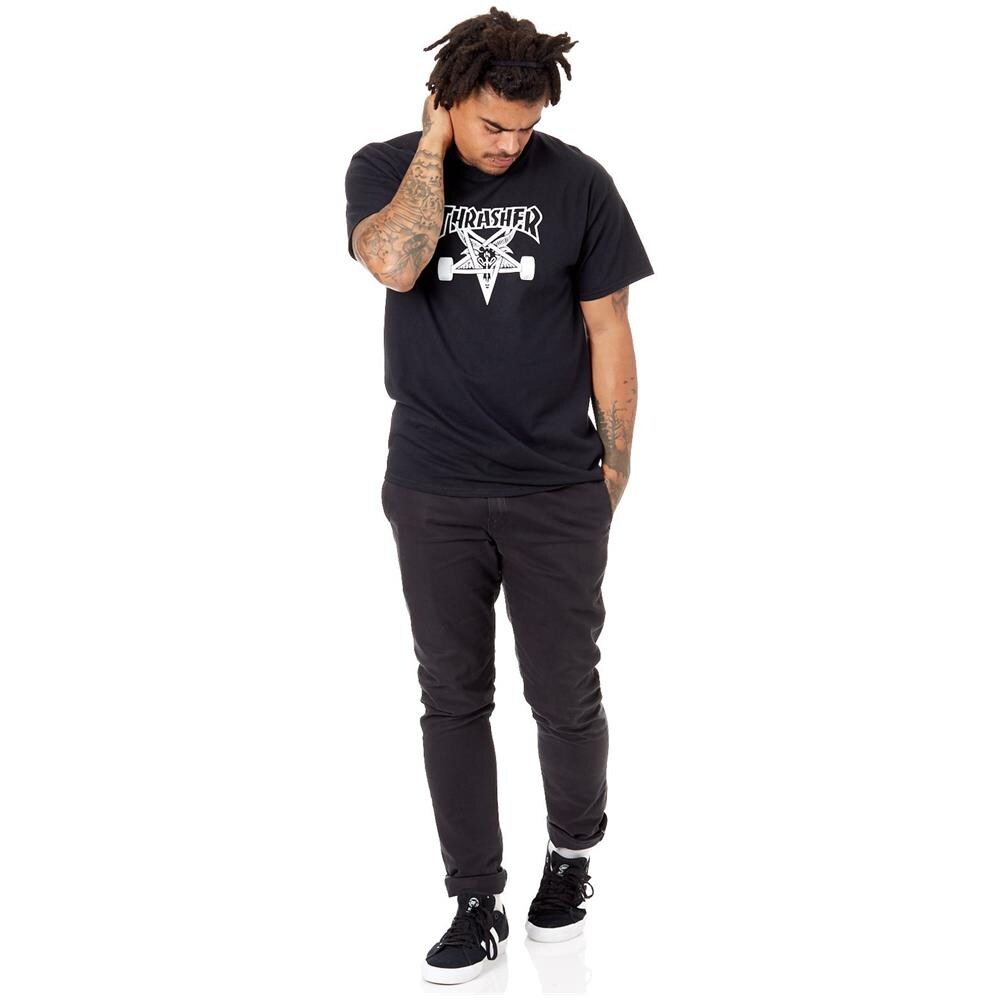 T-shirt Skate Goat Nero (s, Nero) - Foto 2